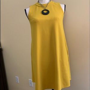 Zara yellow girl dress